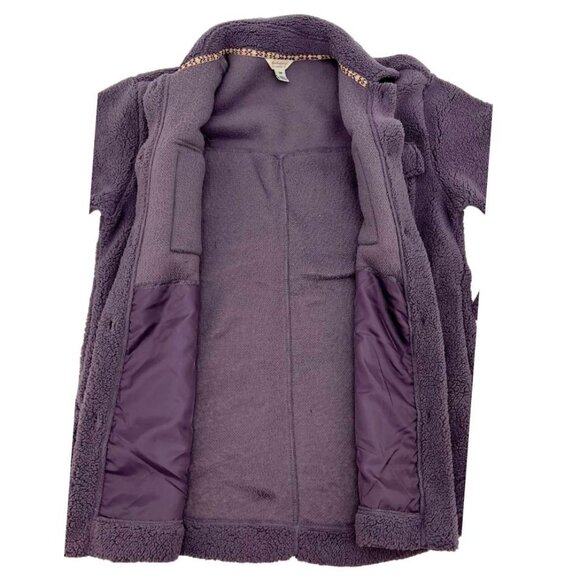 Weatherproof Women's Purple Sherpa Shirt Jacket | Size Small - Picture 3 of 3